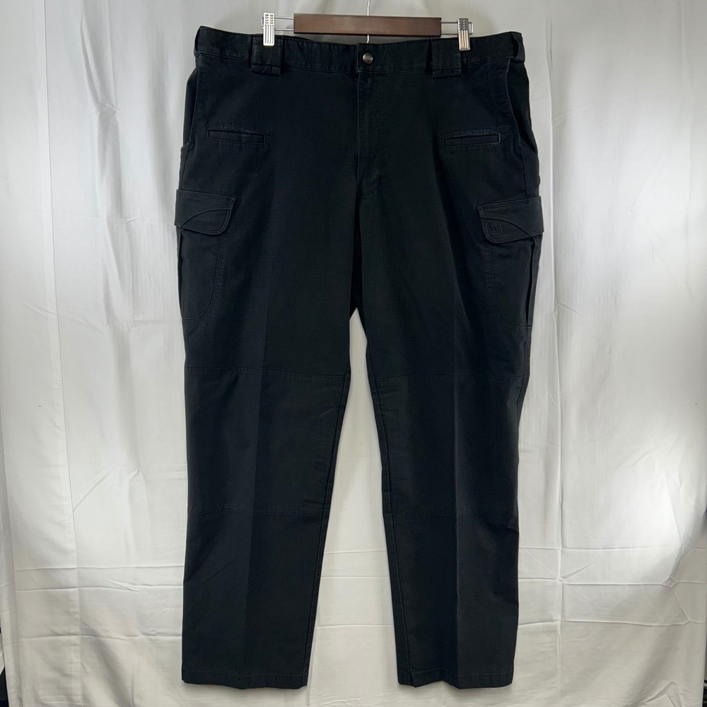 5.11 Tactical Stryke Cargo Pants Mens 42x32 Black Ripstop Work Utility 74369-019
